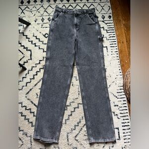 Black 90’s Boyfriend Carpenter Jeans- Size 28